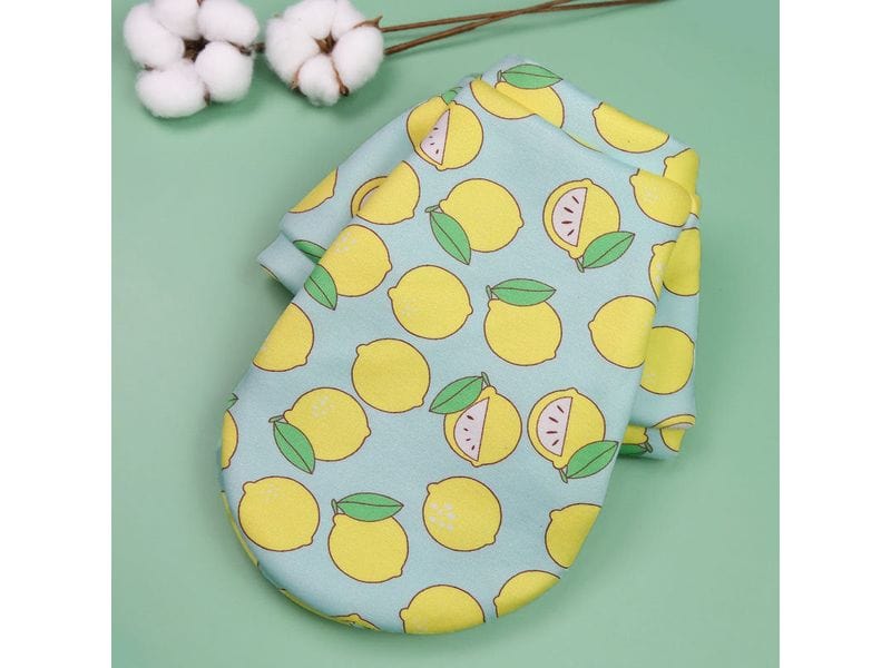 Pet Clothes Lemon Pattern