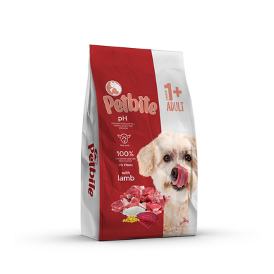 PETBITE ADULT DOG FOOD WITH LAMB 3 KG