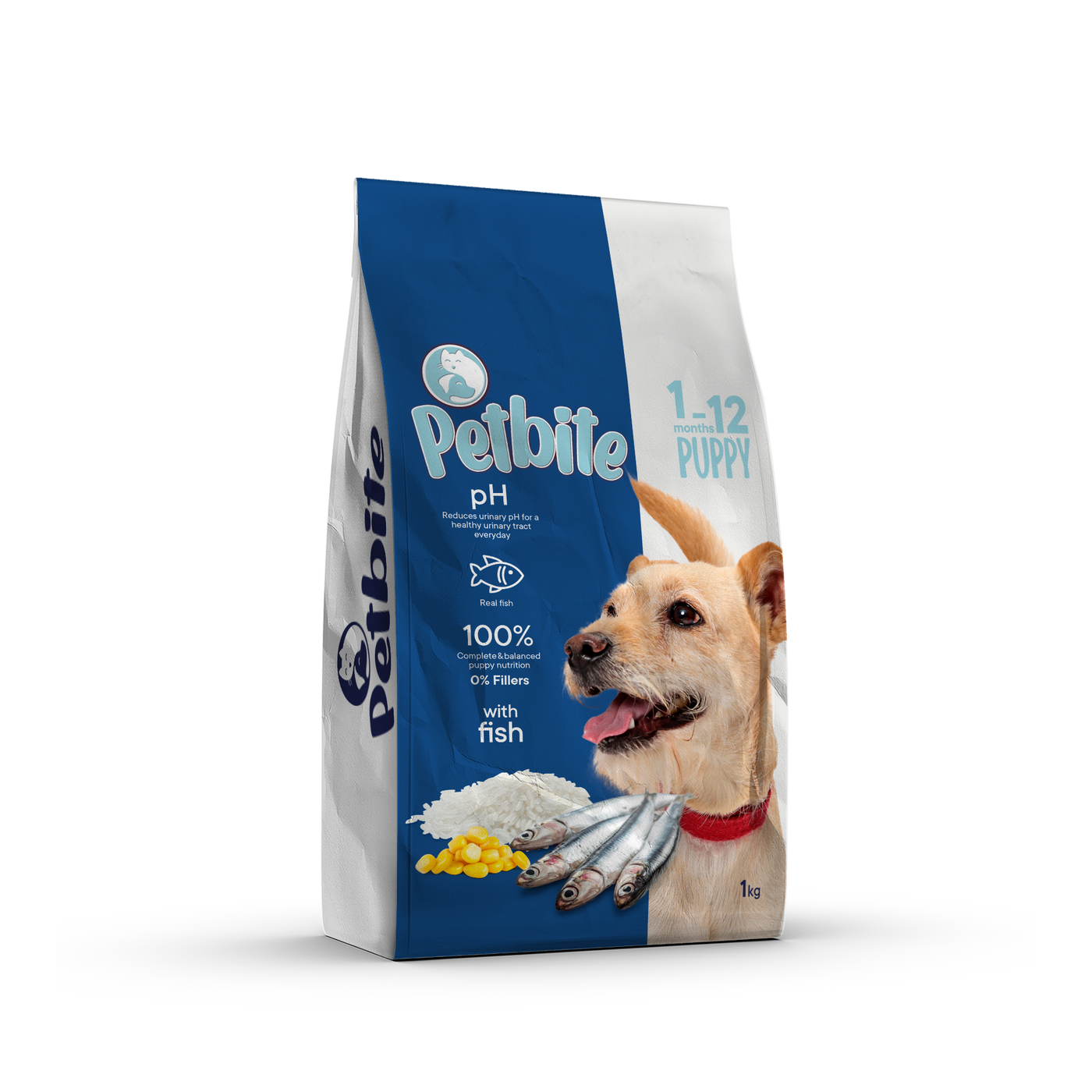 PETBITE PUPPY FOOD WITH FISH 1 KG