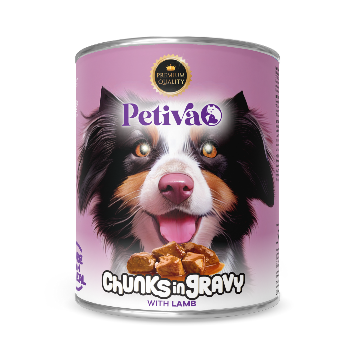 PETIVA ADULT DOG LAMB CHUNK IN GRAVY 400 GR