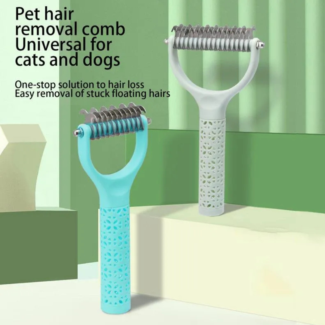Dog And Cat Split Knot Comb Large Random