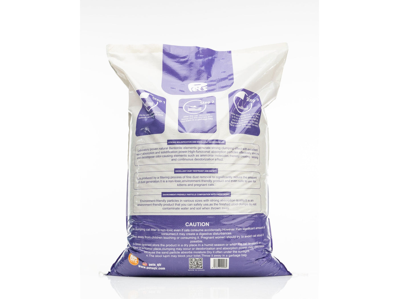 Pets Bentonite Cat Litter with Lavender Scent – 20kg