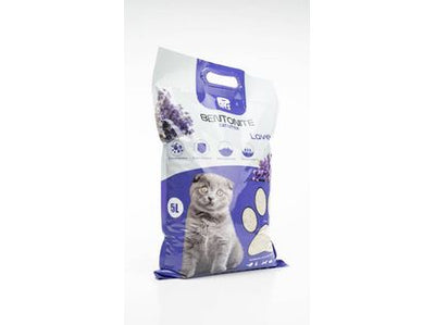 Pets Bentonite Cat Litter with Lavender Scent 4kg