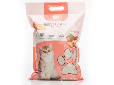 Pets Bentonite Cat Litter with Peach Scent – 5L/4kg