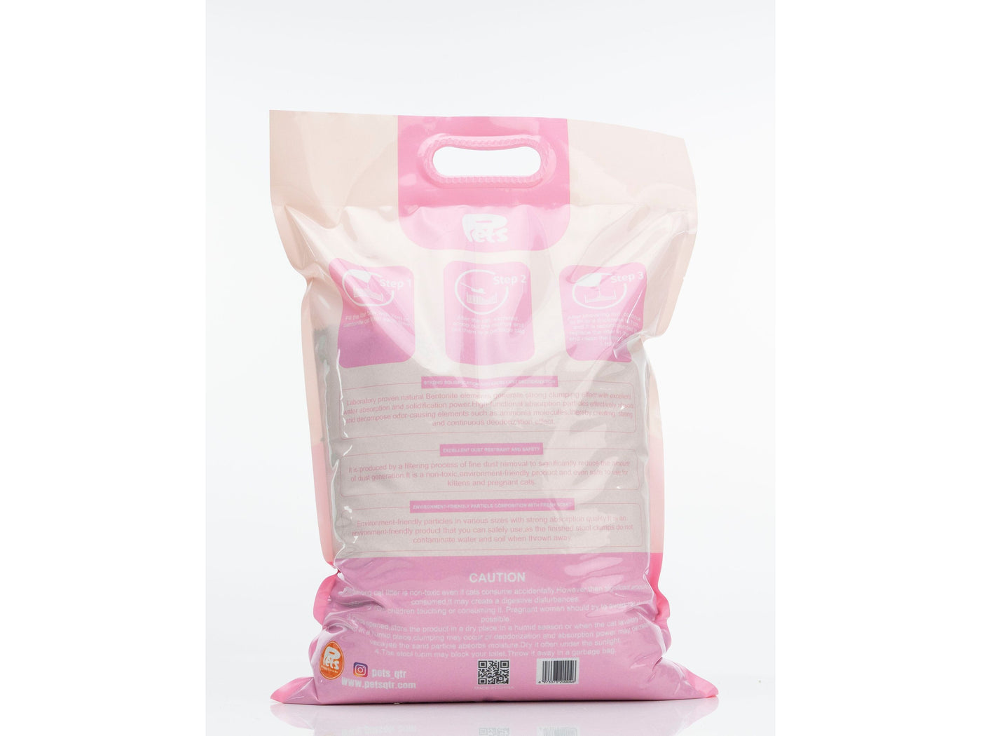 Pets Bentonite Cat Litter with Sakura Scent – 5L/4kg back