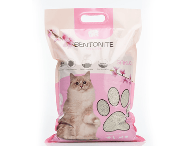 Pets Bentonite Cat Litter with Sakura Scent – 5L/4kg