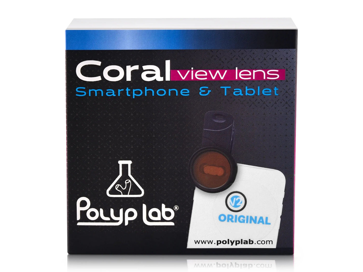مجموعة عدسات Polyplab Coral View v2 لهاتف IPHONE 