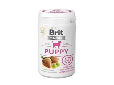 Puppy food made with salmon protein and essential nutrients like vitamins and omega fatty acids. It features hydrolyzed chicken liver, prebiotics, and minerals for your pet's health. Provide your furry friend with a delicious and balanced diet