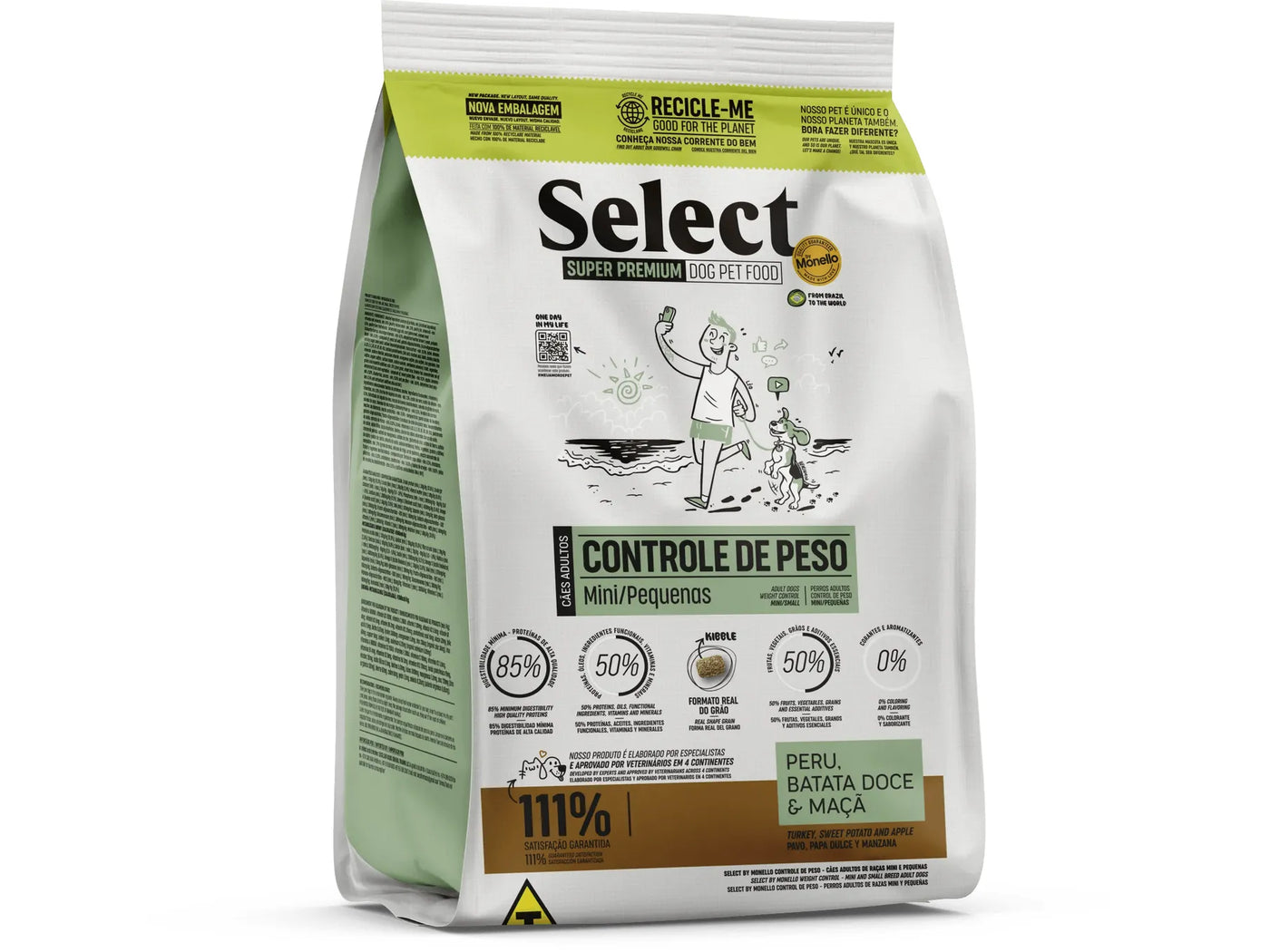 Monello Select Weight Control – Mini and Small Breed Adult Dogs 2Kg