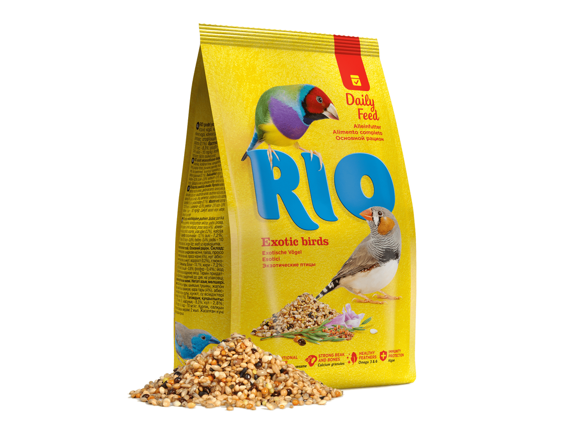 Rio Feed For Exotic Birds. Daily Feed, 1 Kg