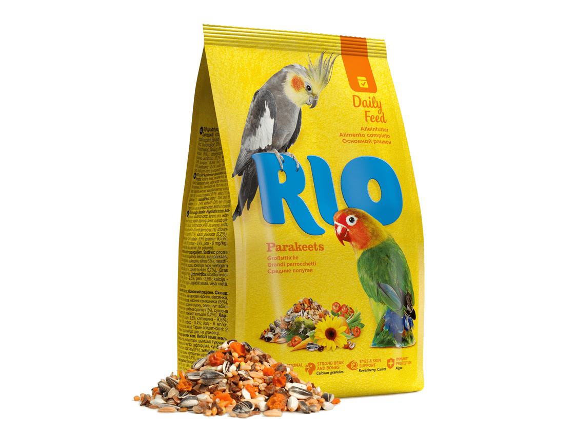 Rio Feed For Parakeets. Daily Feed, 3 K
