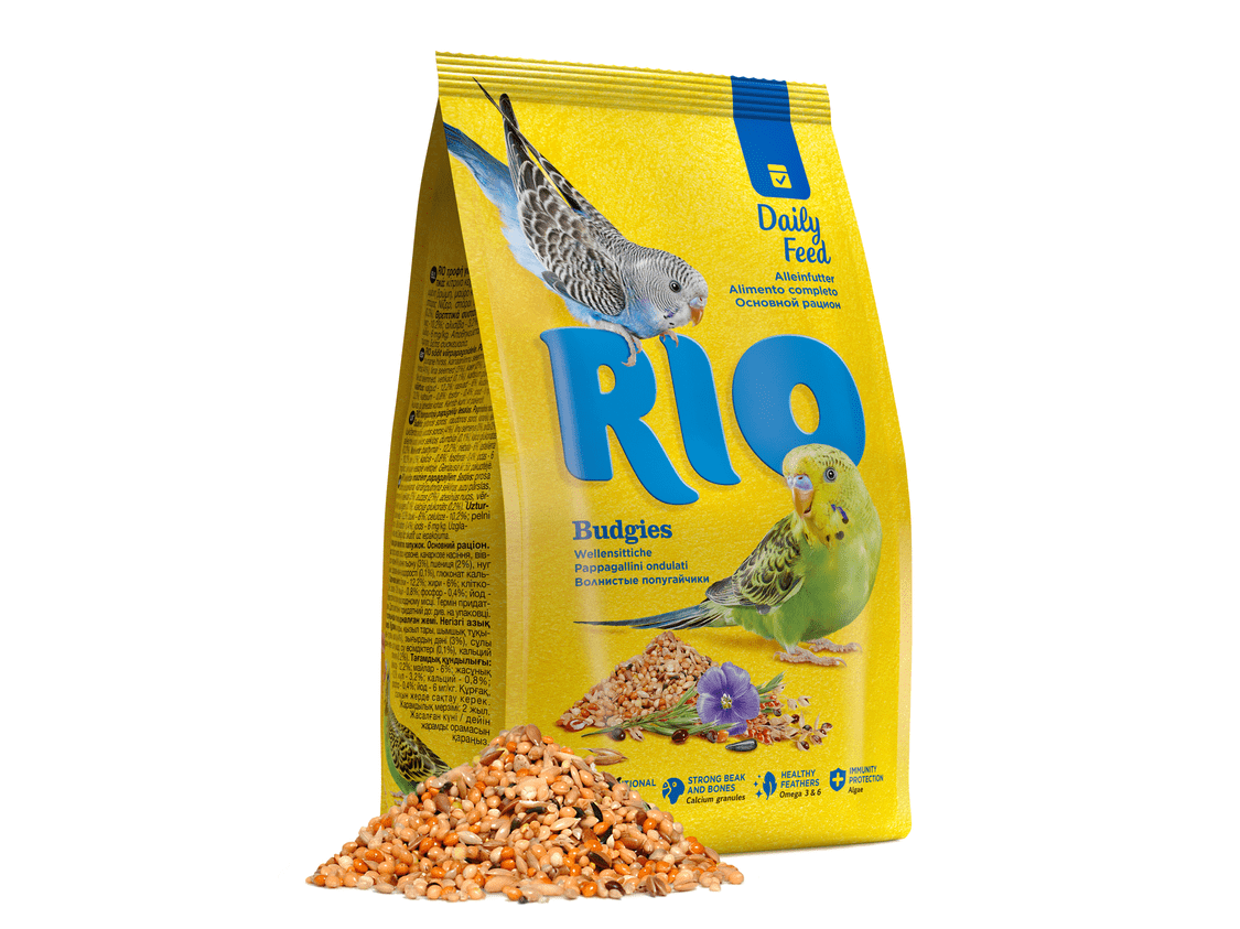 RIO Feed for budgies. Daily feed, 500g