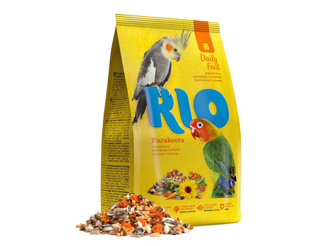 RIO Feed for parakeets. Daily feed, 500g