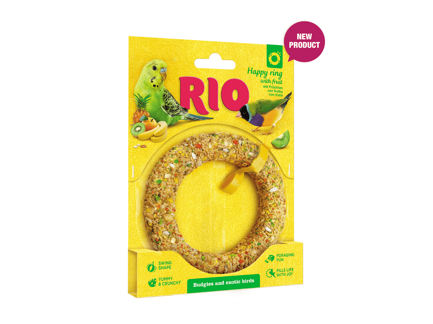 RIO Happy ring for budgies and exotic birds