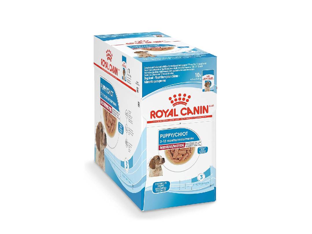 ROYAL CANIN® Medium Puppy in Gravy (WET FOOD - Pouches)