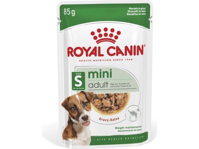 ROYAL CANIN® Mini Adult Dog Food 12x85g (Wet Food - Pouches)