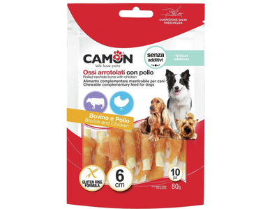 Rawhide Mini Rolls with Chicken (10 Pieces, 80g)