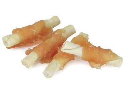 Rawhide Mini Rolls with Chicken (10 Pieces, 80g) open