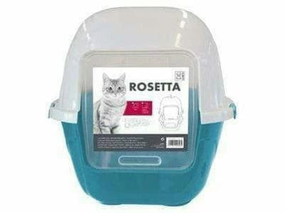 Rosetta Cat Litter Box - Blue