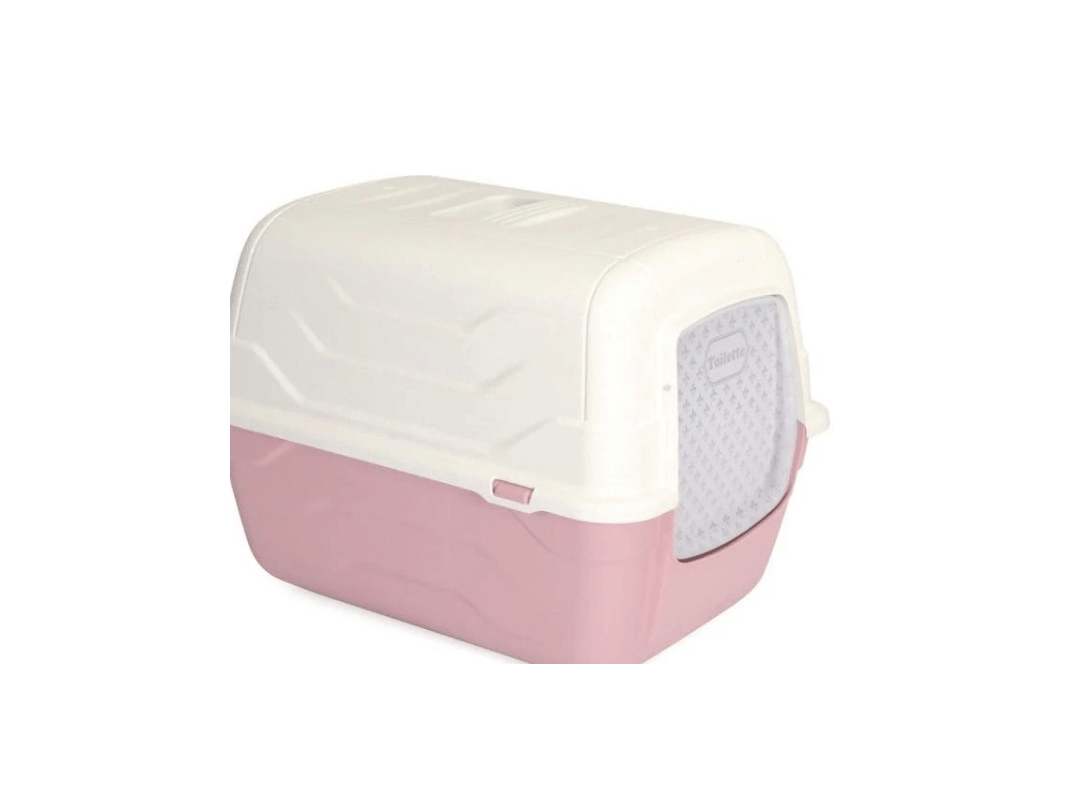 Rotating Cat Litter Box Pink