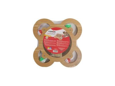 Round Scratching Toy with 4 Balls