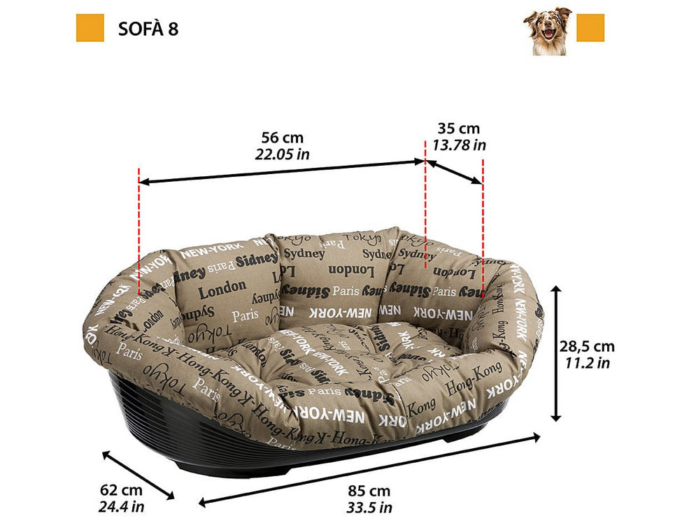 SOFA' 10 Brawn - Pet Bed