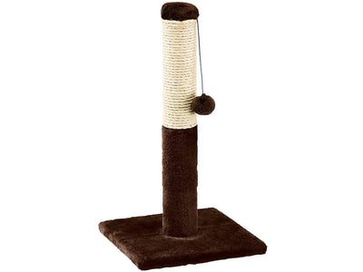 Scratching Post PA 4014 - Cat Scratcher with Carpet Base and Sisal Post