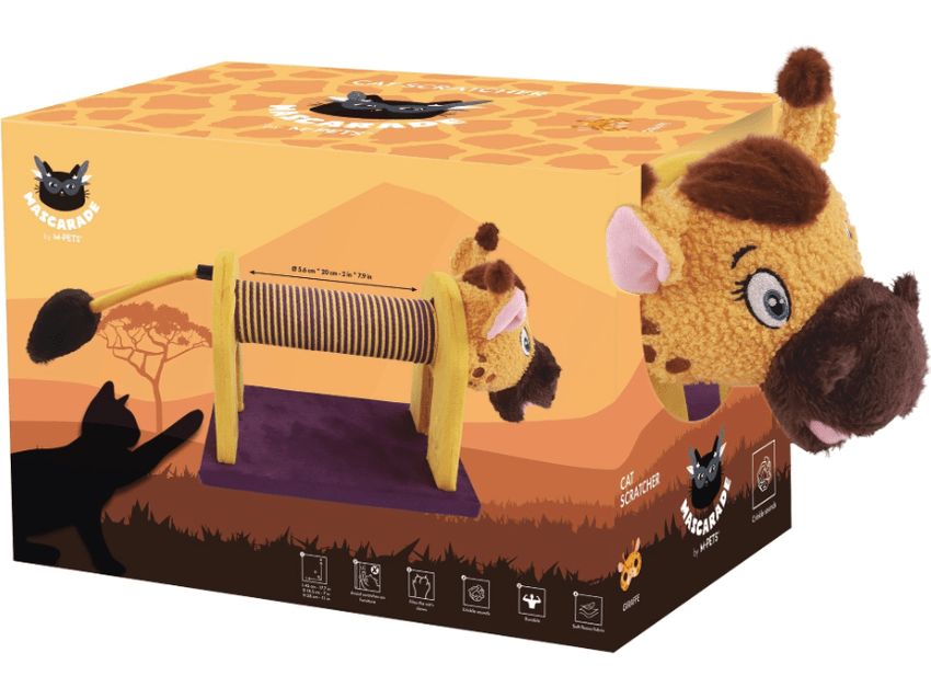 Mascarade Cat Scratcher Giraffe 53.5 X 18.5 X 23 CM