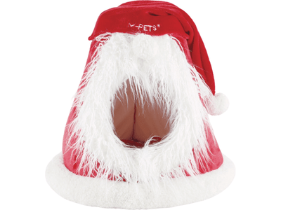 Christmas Cat Cushion Red Festive Hat