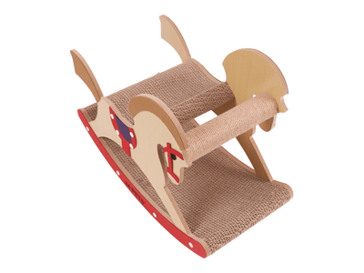 Pony Cat Scratcher 53 X 24.8 X 36 CM