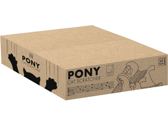 Pony Cat Scratcher 53 X 24.8 X 36 CM