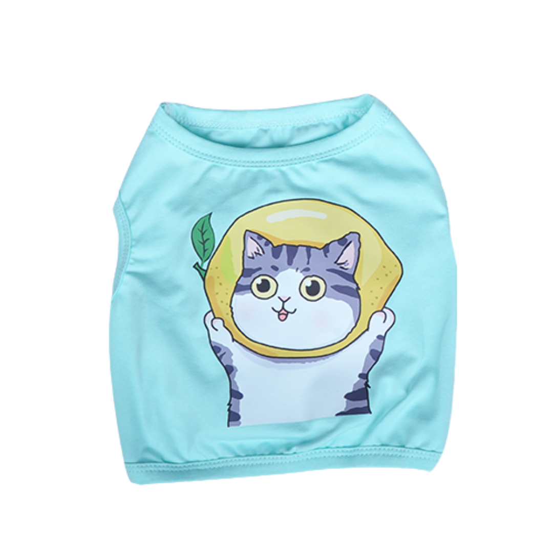 Kitty Pet Clothes Blue