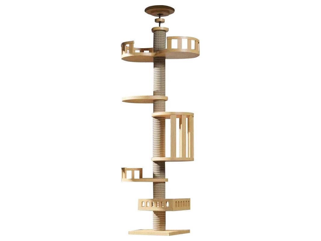 Sherbin Square Fence Cat Tree/Play Structure