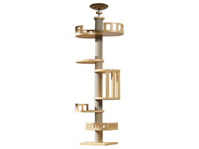 Sherbin Square Fence Cat Tree/Play Structure