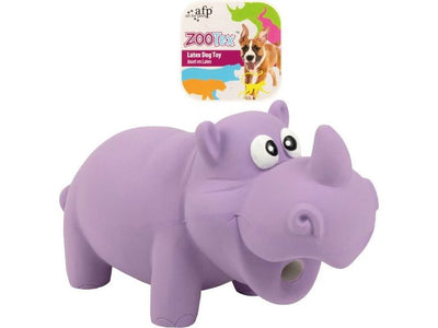 Snorting Hippo Dog Toy