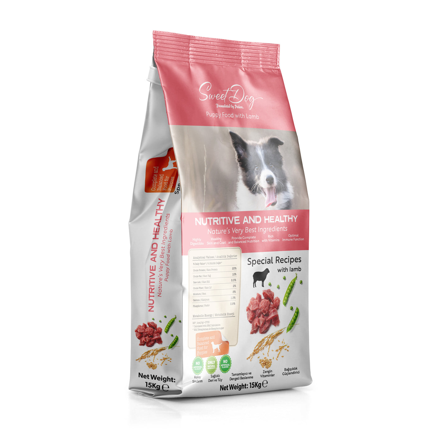 SWEET DOG PUPPY FOOD WITH LAMB 15 KG