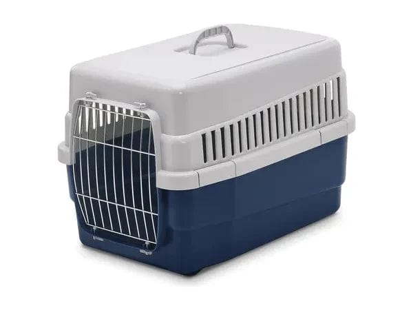 Trasportino Carry 60 Pet Carrier – Gray/Dark Blue