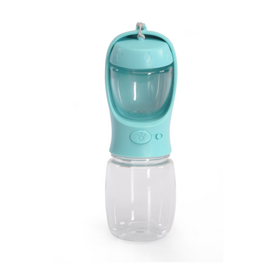 Travel drinking bottle with treat bag - 330ml