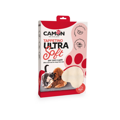 ULTRA Soft White Mat for Dogs and Cats – 60x40cm