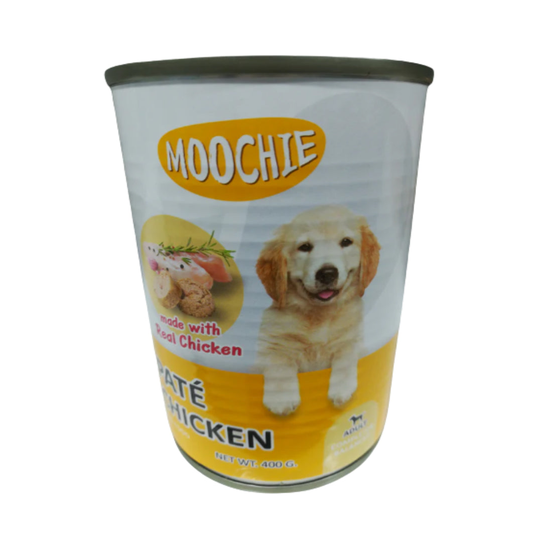 DOG FOOD MOOCHIE PATE CHICKEN 400g