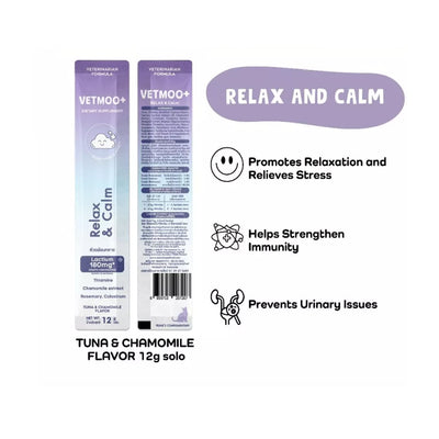 VETMOO+ Relax &amp; Calm – 12g