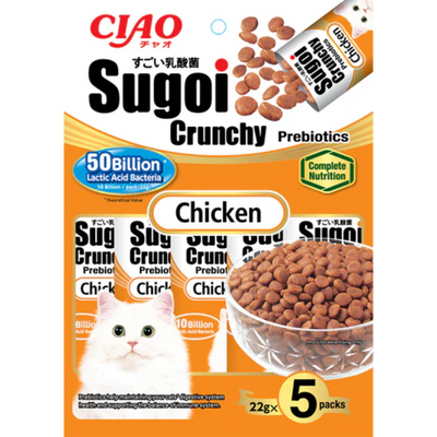 Ciao Sugoi Crunchy Plus Prebiotics Cat Food