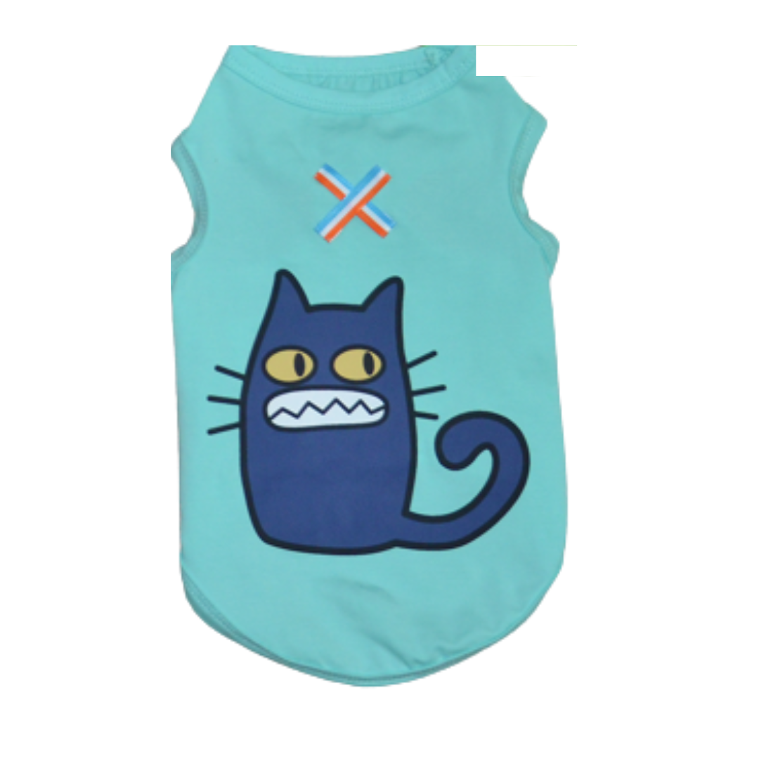 Cat Disgned Pet Clothes For Dog