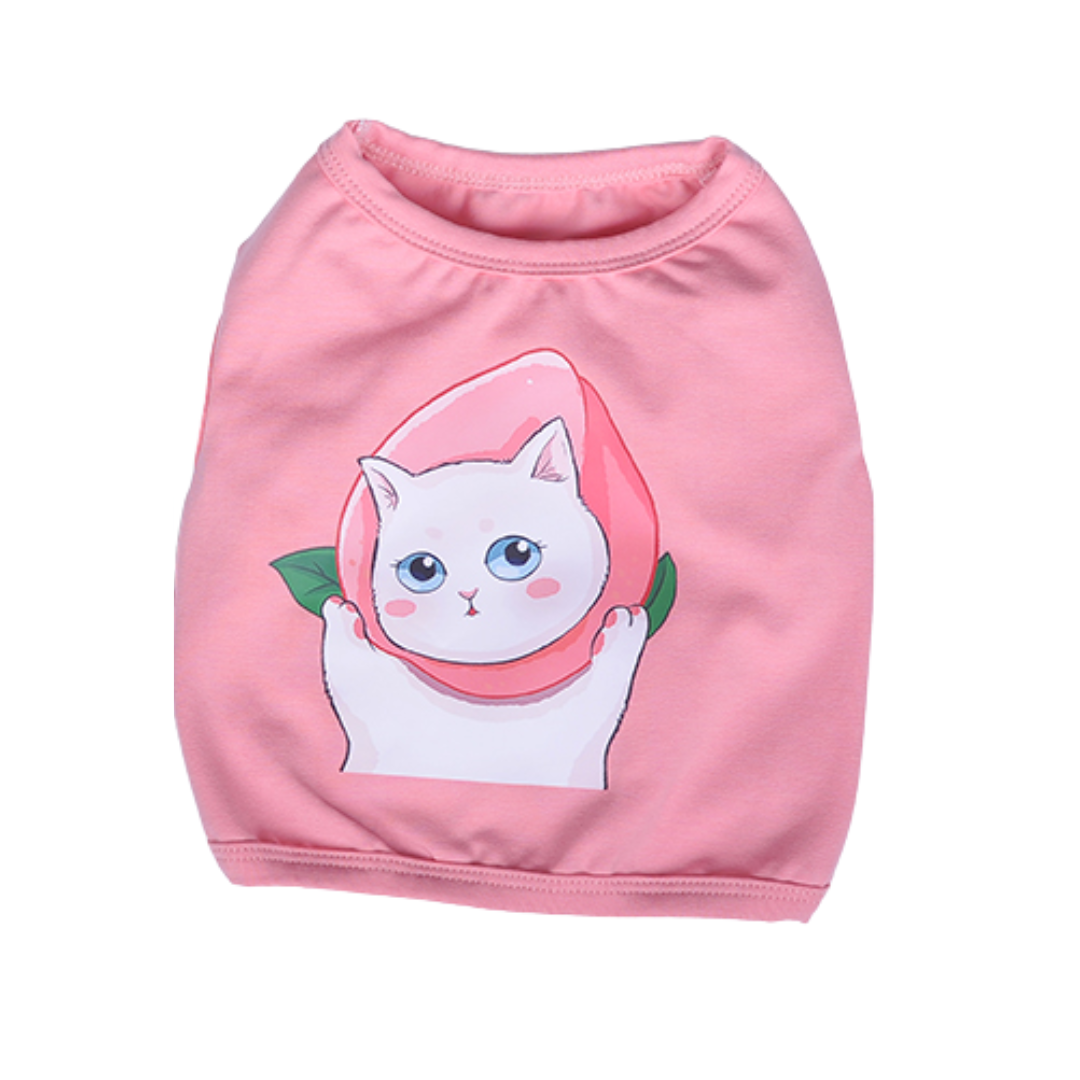 Kitty Pet Clothes Pink