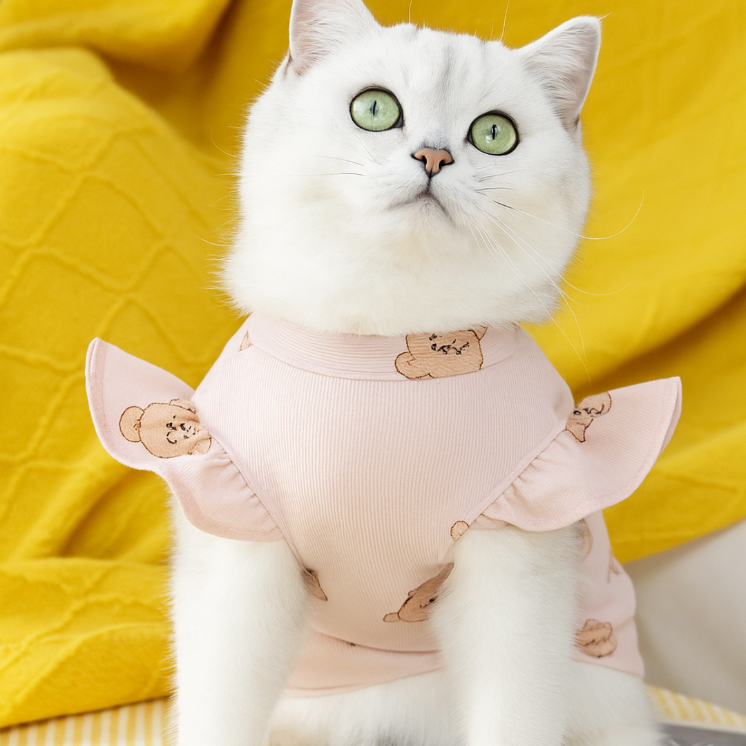 Pet Clothes Powder Brown