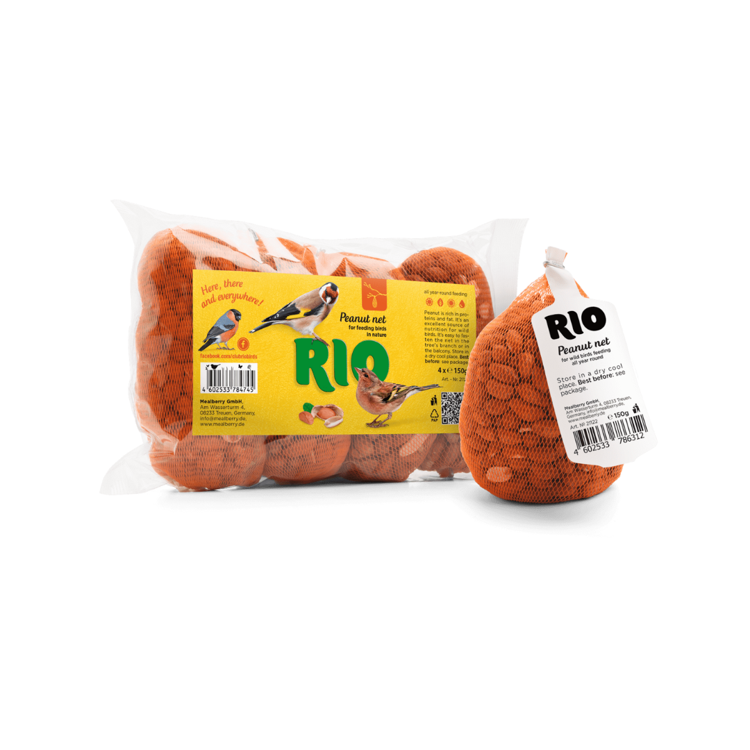 RIO Peanut Net 150 g – Protein-Rich Wild Bird Food