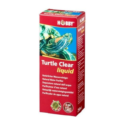 Turtle Clear Liquid 250ml – Natural Water Conditioner for Aquaterrariums &amp; Turtle Tanks