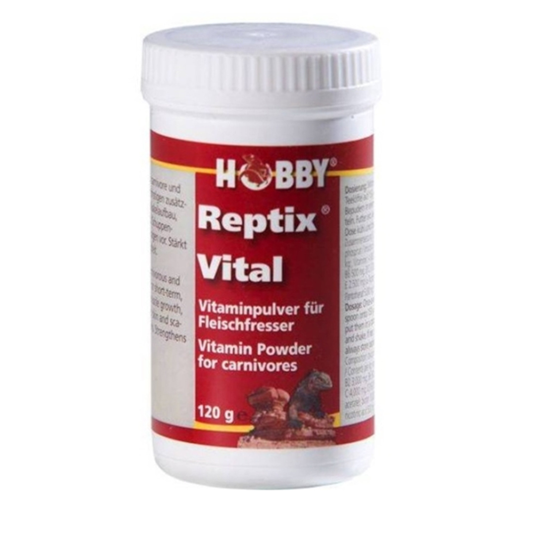 Hobby Reptix Vital 120g – Vitamin Supplement for Carnivorous &amp; Omnivorous Reptiles