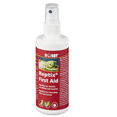 Hobby Reptix First Aid Spray 100ml – Natural Protection Against Mites, Ticks &amp; Parasites for Reptiles