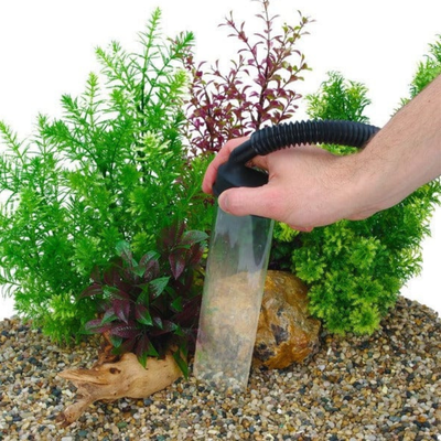 Fluval EasyVac Gravel Cleaner – Quick-Start Aquarium Gravel Vacuum for Fresh &amp; Saltwater Tanks